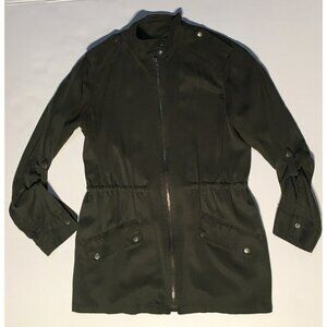CUPCAKES AND CASHMERE - Ladies - Army Green - size XS‎ - Perfect Spring Jacket